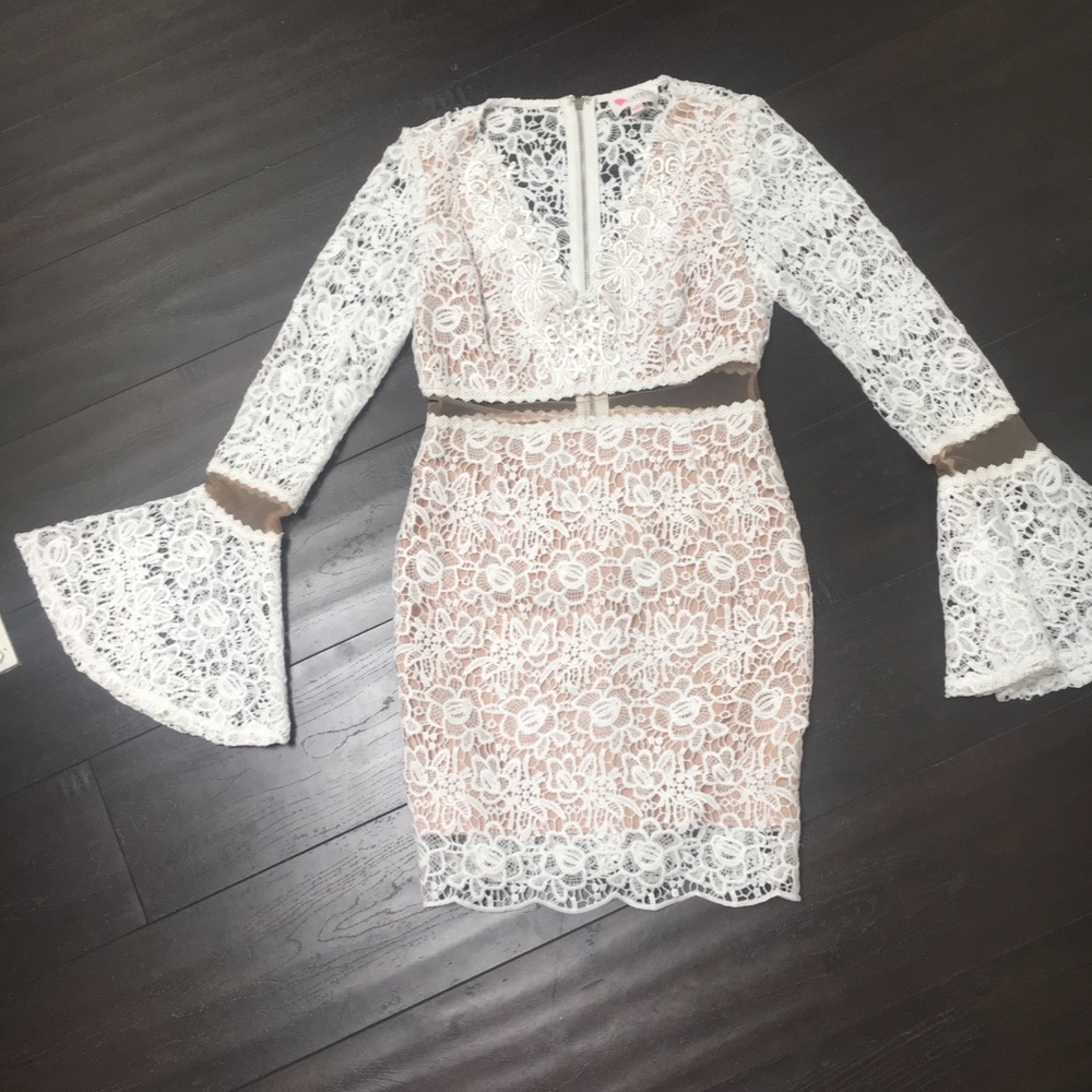White Lace Dress